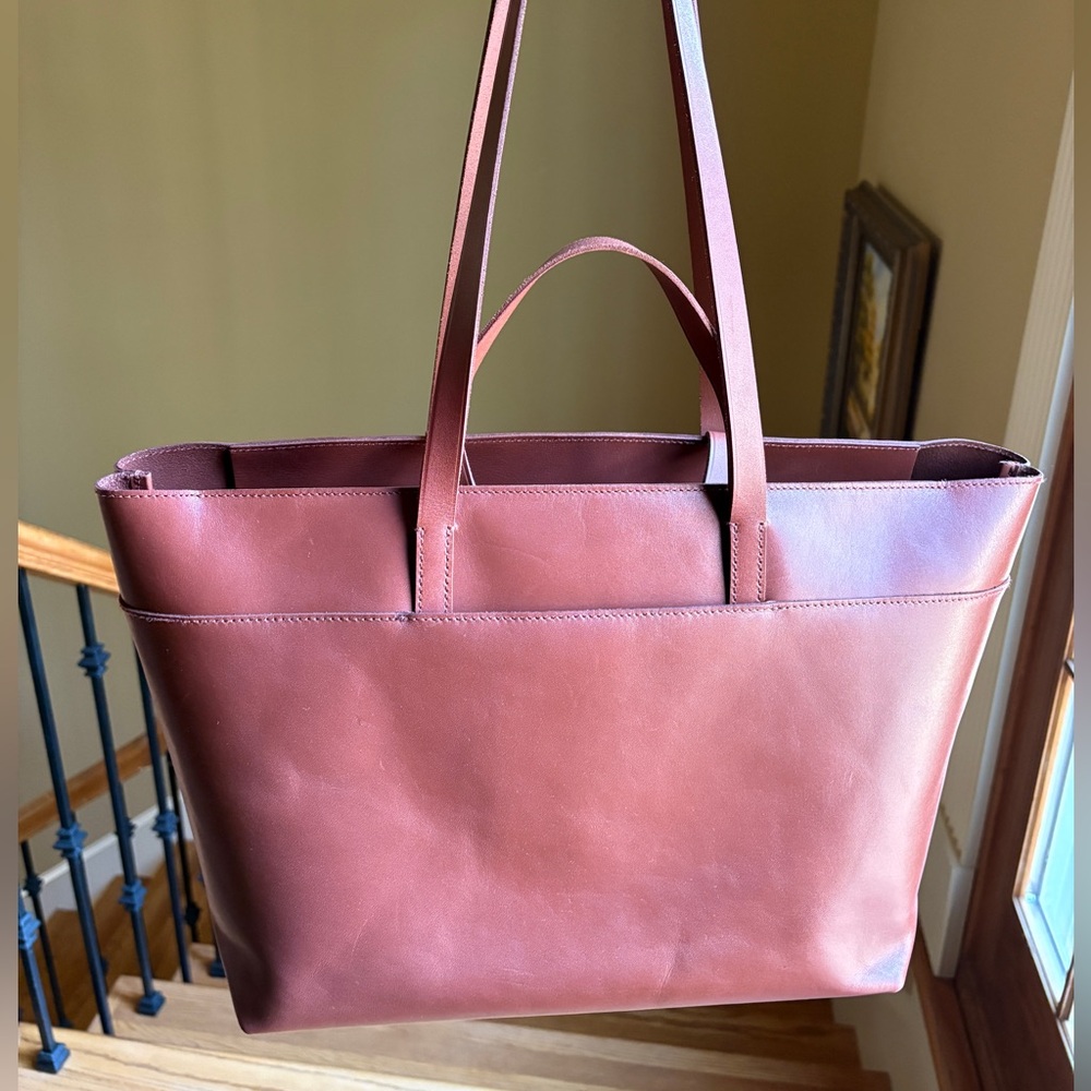 Madewell The Essential Zip Top Tote Bag